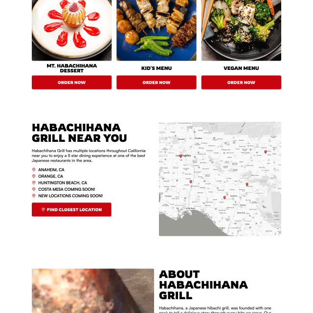 HabachihanaGrill.comAfter Redesign (click To open)